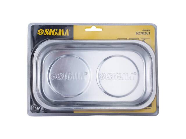 Тарілка магнітна подвійна 136×237мм SIGMA (6270261) - Фото 3