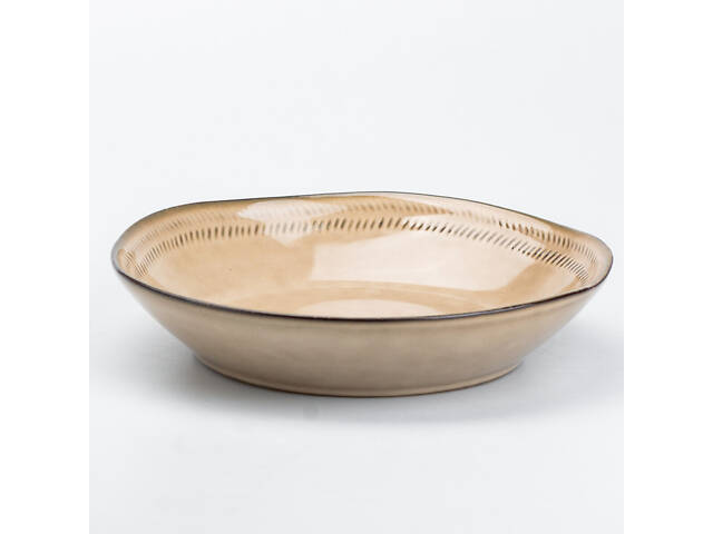 Тарелка пиала 500 мл супница глубокая керамическая 22.5 см - Фото 3