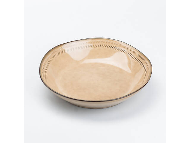 Тарелка пиала 500 мл супница глубокая керамическая 22.5 см - Фото 6