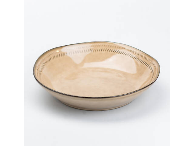 Тарелка пиала 500 мл супница глубокая керамическая 22.5 см - Фото 7