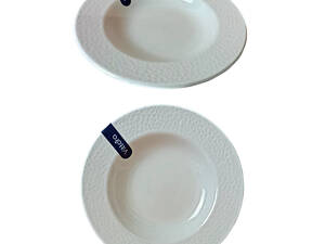 Тарілка супова Vittora Джоконда VT-P-1220GI 22 см біла