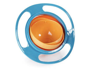 Тарілка 360 дитяча гіроскопічна. Тарілка-непроливайка.