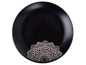 Тарілка Limited Edition KORA 25 см/обід./чорна (JH5277S-1) (JH5277S-1)