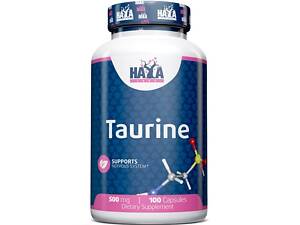 Таурин Haya Labs Taurine 500 mg 100 Caps