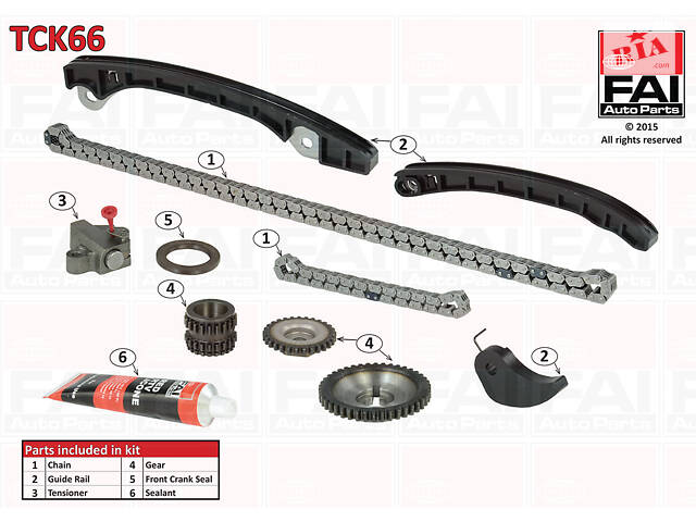 TCK66 FAI Ланцюг ГРМ, комплект
