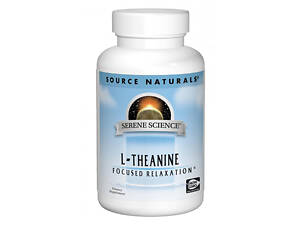 Теанін 200 мг Source Naturals Serene Science 60 капсул (SN1646)
