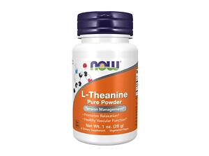 Теанін Now Foods L-Theanine Powder 28 g (1086-2023-10-4530)