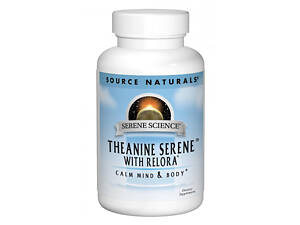 Теанін з Релорою Source Naturals Serene Science 60 таблеток (SN1772)