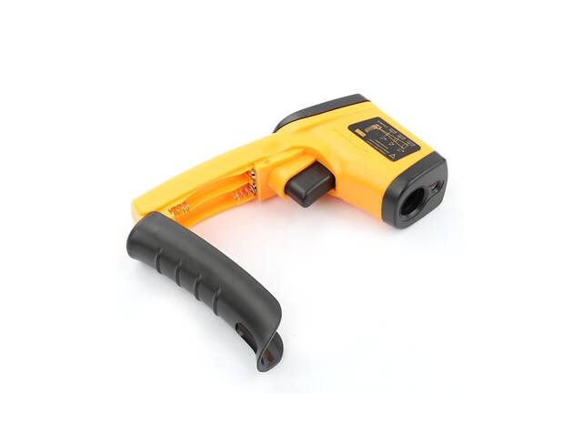 Технічний безконтактний електронний цифровий інфрачервоний термометр VKTECH GM320, до 380 градусів - Фото 5