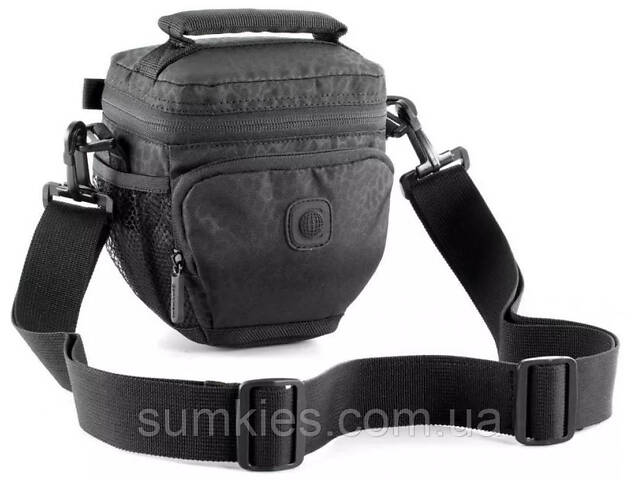 Текстильна фотосумка, барсетка для фотокамери Continent чорна - Фото 1