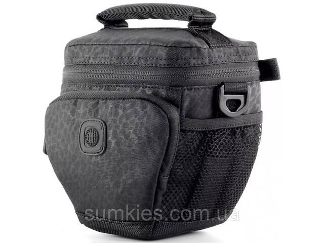 Текстильна фотосумка, барсетка для фотокамери Continent чорна - Фото 2