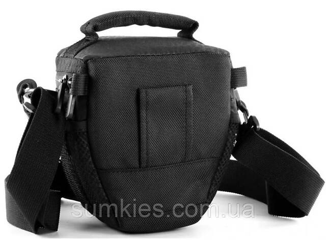 Текстильна фотосумка, барсетка для фотокамери Continent чорна - Фото 4