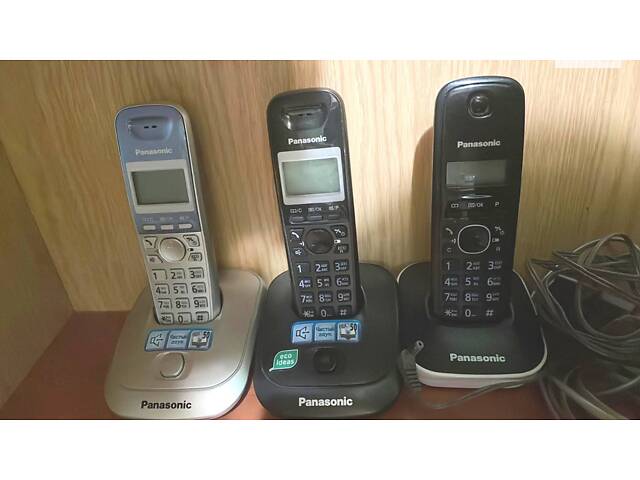 Телефон Panasonic DECT KX-TG2511/TG1611 радіотелефон бездротовий