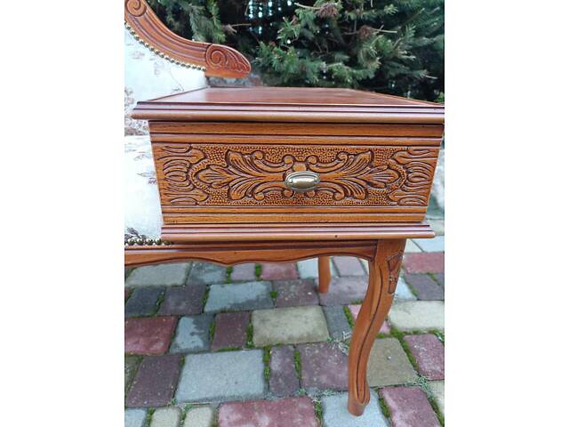 Телефонниця. НОВА !!! Бароко. Італія ?? Каркас буковий. ? Шир. 95 см., глиб. 45 см, вис. 82 см., вис. сидіння 43 см. ? 295 € - Фото 10