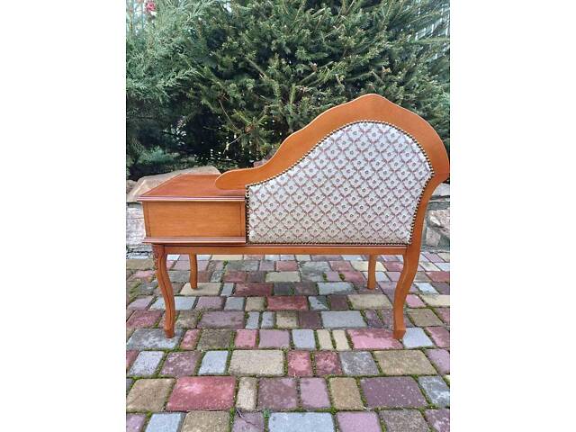 Телефонниця. НОВА !!! Бароко. Італія ?? Каркас буковий. ? Шир. 95 см., глиб. 45 см, вис. 82 см., вис. сидіння 43 см. ? 295 € - Фото 7