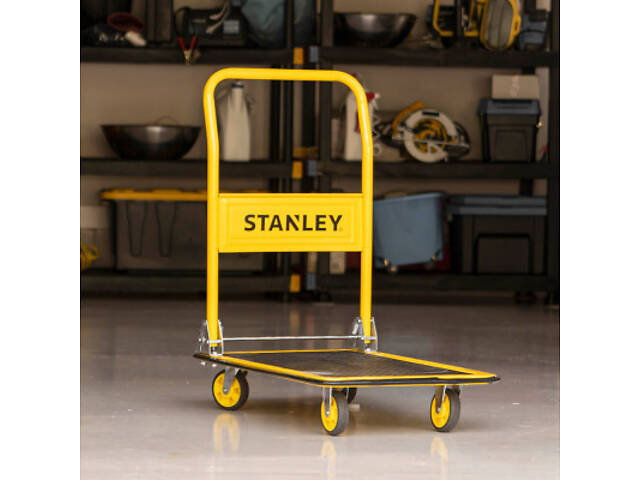 Візок вантажний Stanley платформенний, антиковзка поверхня, платформа 73,5x47см, до 150кг (SXWT-PC527) - Фото 8