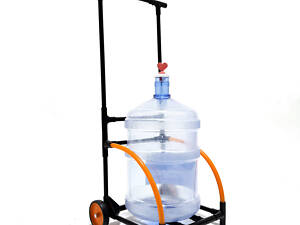 Візок-підставка Bona для перевезення та зберігання бутлів 19 л для води.