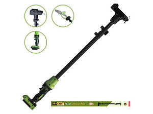 Телескопічний подовжувач Procraft на акумулятору пилку PKA24 : довжина 1.3-1.7 м, вага 1 кг