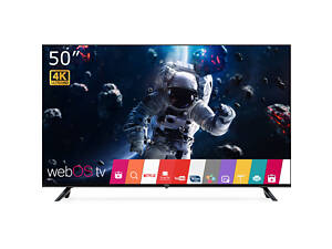 Телевизор Vinga S50UHD25BWEB