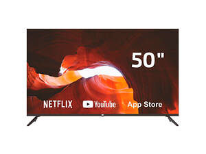 Телевизор GRUNHELM 50, AOSP Android 14 - 50GHU-750AV, DDR 1.5G, Flash 8G, Voice RC, Frameless, SMART UHD (GH)