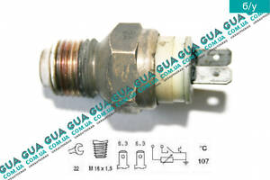 Температурный датчик охлаждающей жидкости ( Датчик температуры жидкости ) 269009 Citroen / СИТРОЭН JUMPER 1994-2002 / ДЖ