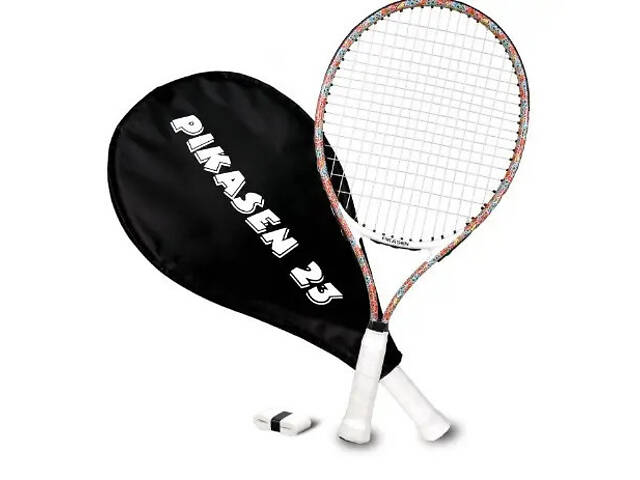 Тенісна ракетка PIKASEN 23 та 17 дюйми для дітей та дорослих