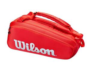 Теннисный чехол Wilson SUPER TOUR TRAVEL BAG Red WR8012201001