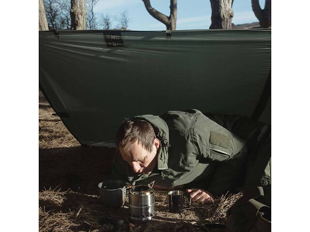 Тент Highlander Basha Shelter Olive (MA100-OG) - Фото 6