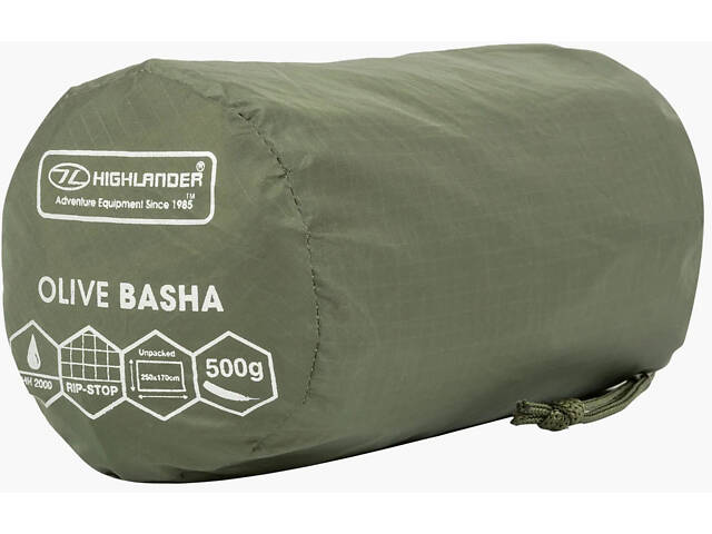 Тент Highlander Basha Shelter Olive (MA100-OG) - Фото 8