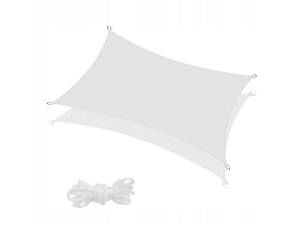 Тент навіс від сонця Springos SN1033 (4х3м) Сірий