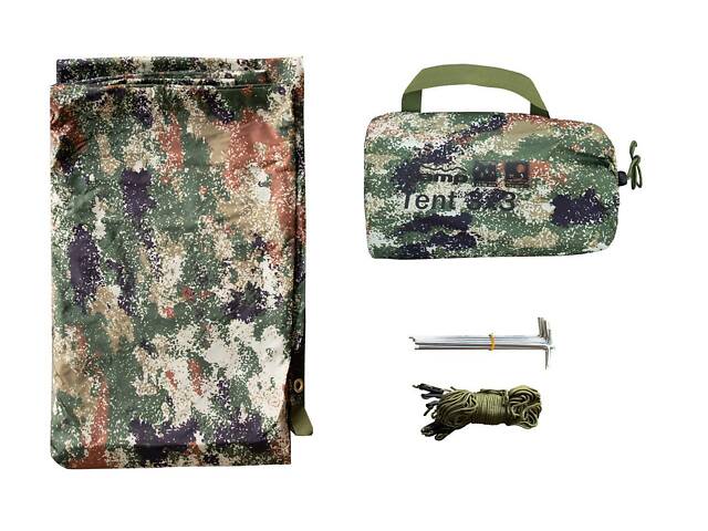 Тент туристичний Tramp Tent 3 х 3 camo UTRT-100 - Фото 2