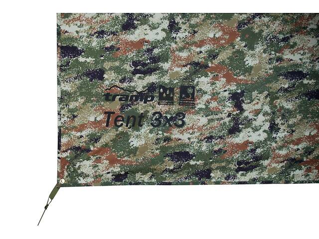 Тент туристичний Tramp Tent 3 х 3 camo UTRT-100 - Фото 3