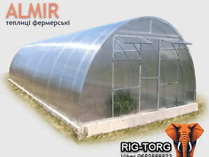 Теплица 'Алмир' 6×12 из оцинкованной квадратной трубы с поликарбонатом Soton 6 мм RIG-TORG