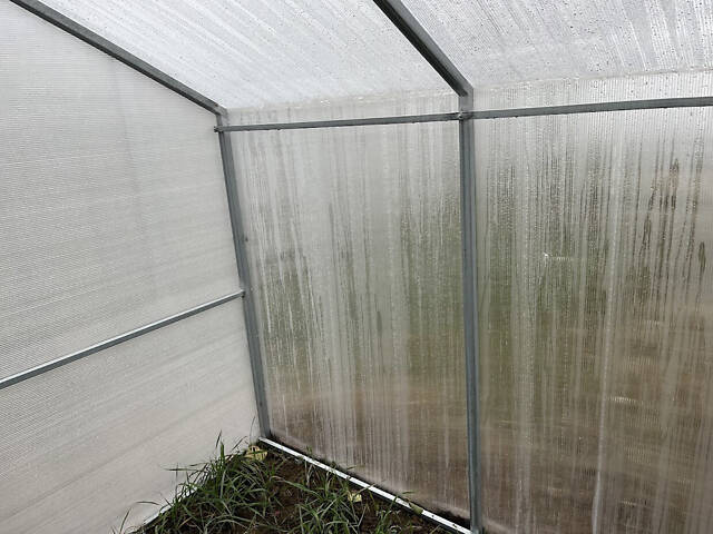 Теплиця «Домик» 2,80×4 з оцинкованої квадратної труби з полікарбонатом 4 мм RIG-TORG - Фото 7