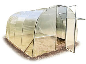 Теплиця «Титан» 3×4 з оцинкованої квадратної труби з плівкою 150 мкм RIG-TORG