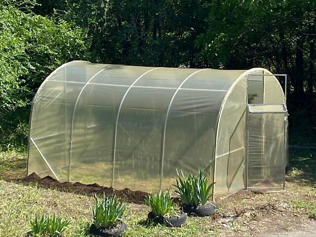 Теплиця «Титан» 3×4 з оцинкованої квадратної труби з плівкою 150 мкм RIG-TORG - Фото 5