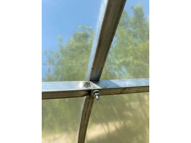 Теплиця «Титан» 3×4 з оцинкованої квадратної труби з плівкою 150 мкм RIG-TORG - Фото 3