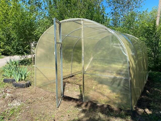 Теплиця «Титан» 3×4 з оцинкованої квадратної труби з плівкою 150 мкм RIG-TORG - Фото 9