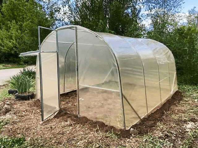 Теплиця «Титан» 3×4 з оцинкованої квадратної труби з плівкою 150 мкм RIG-TORG - Фото 10