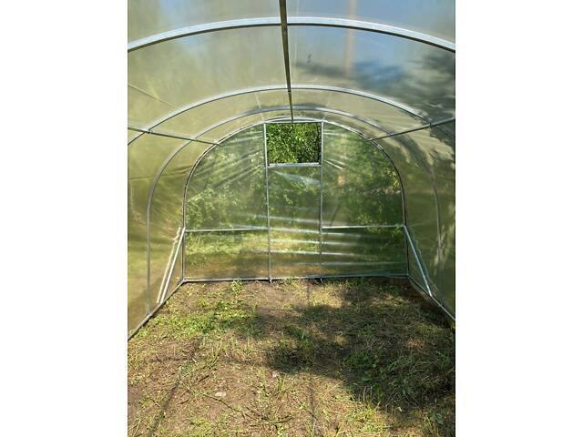 Теплиця «Титан» 3×4 з оцинкованої квадратної труби з плівкою 150 мкм RIG-TORG - Фото 7