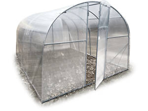 Теплиця «Веган» 3×4 з оцинкованої квадратної труби з полікарбонатом 8 мм RIG-TORG
