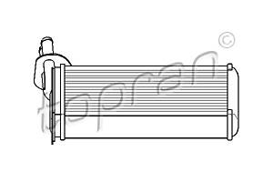 Теплообменник, отопление салона