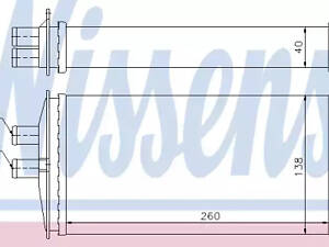 Теплообменник, отопление салона