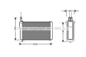Теплообменник, отопление салона