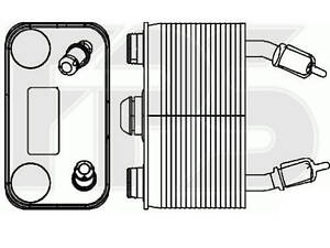 Теплообмінник (радіатор) акпп bmw x5 e53 (NRF). 31076