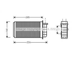 Теплообменник на 145, 146, Brava, Bravo, Coupe, Marea