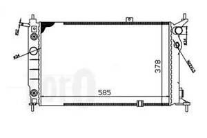 Теплообменник на Astra F