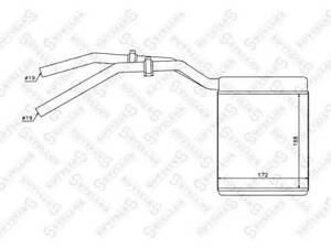 Теплообменник на 3, 5, C-MAX, C30, C70, Focus, Focus C-MAX, S40, V50