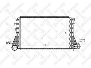 Теплообменник на A3, Altea, Beetle, Caddy, Eos, Golf, Jetta, Leon, Octavia, Passat B6, Passat B7, Passat CC, Scirocc...