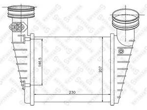 Теплообменник на Passat B5, Superb